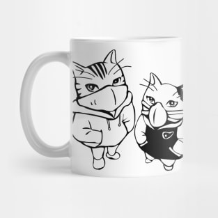 Cheeky cats Mug